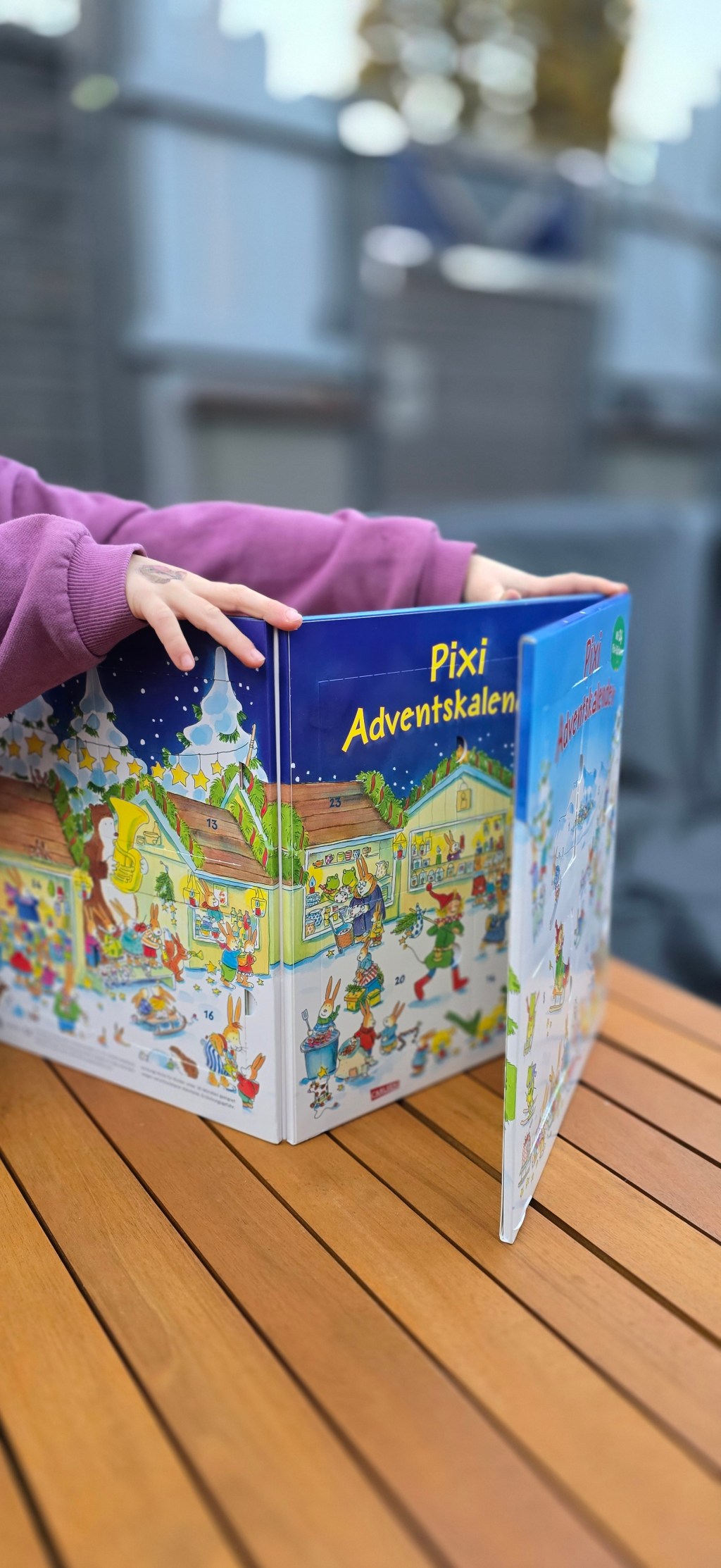 24 Tage Vorlesezeit: Der klapp- und aufstellbare PIXI-Adventskalender